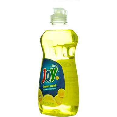 Joy Ultra Dishwashing Liquid, Lemon Scent 12.60 oz (Pack of 8)