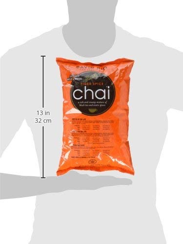 David Rio Food Service Bag Tiger Spice Chai, 1 Pack (1 x 1.8 kg)