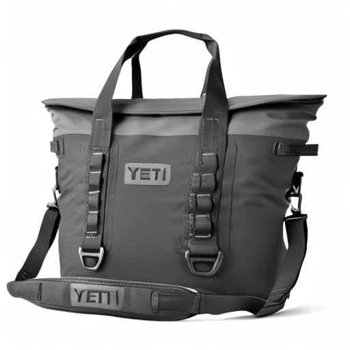 YETI Hopper M30 Portable Soft Cooler with MagShield Access, Charcoal