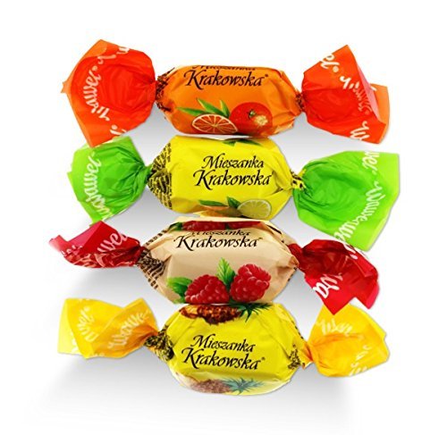 Mieszanka (Mieszkanka) Krakowska/Wawel Chocolate Covered Jelly Candy 1Lb (16oz)