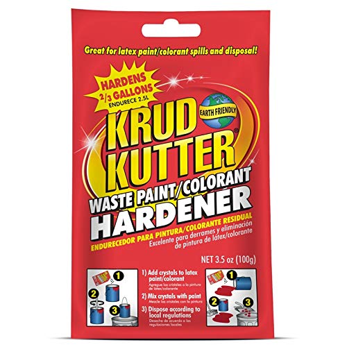 Krud Kutter Waste Paint Hardener, 3.5 Oz. Bag - Lot of 12