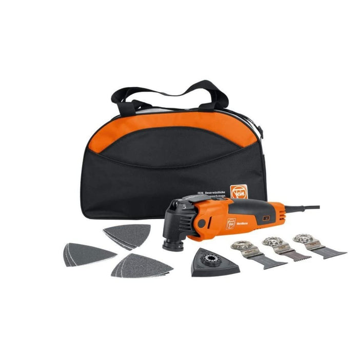 Fein MultiMaster MM 500 Start Kit for Interior Construction and Renovation - Starlock Plus Mount, QuickIn System, Lower Vibration, Constant Speed - 72295264090