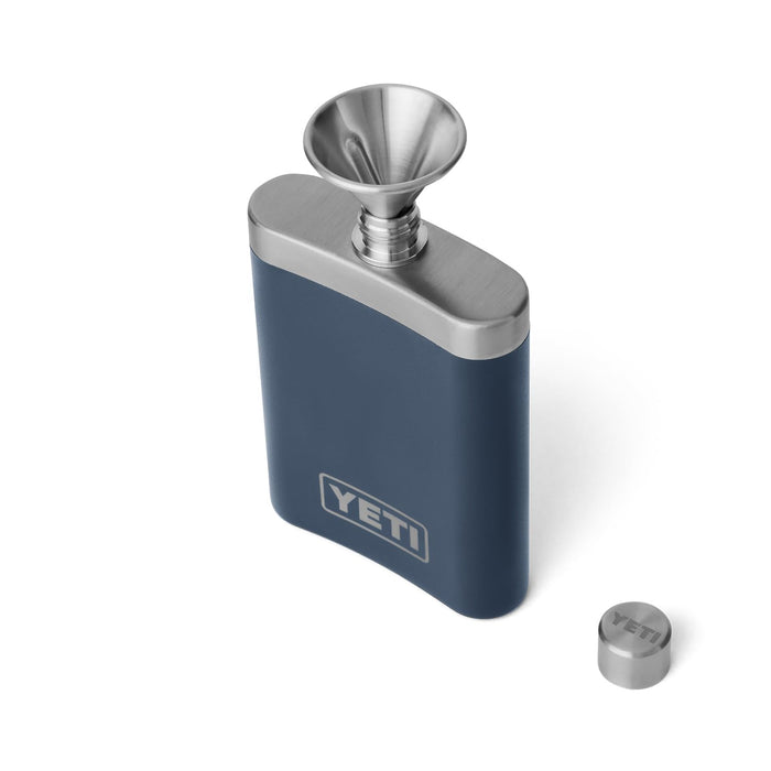 YETI 7 oz Flask and Funnel, Navy