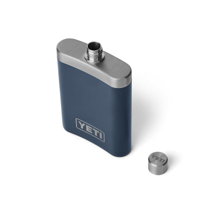 YETI 7 oz Flask and Funnel, Navy