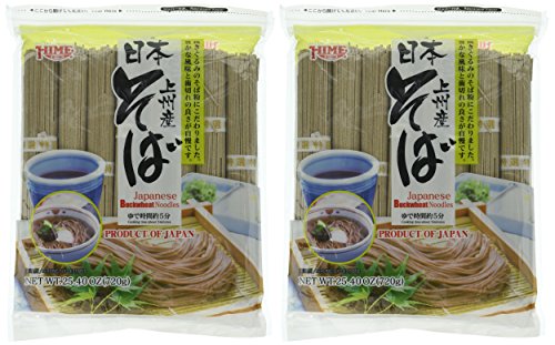 Twin Pack Hime Dried Buckwheat Soba Noodles, 25.40 Ounce (Pack of 2)