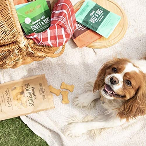 CRAFTED BY HUMANS LOVED BY DOGS Portland Pet Food Company Brew Biscuit Dog Treats (3 x 5 oz Bags Multipack) – Bacon Flavor –All Natural, Human-Grade, USA-Sourced and Made