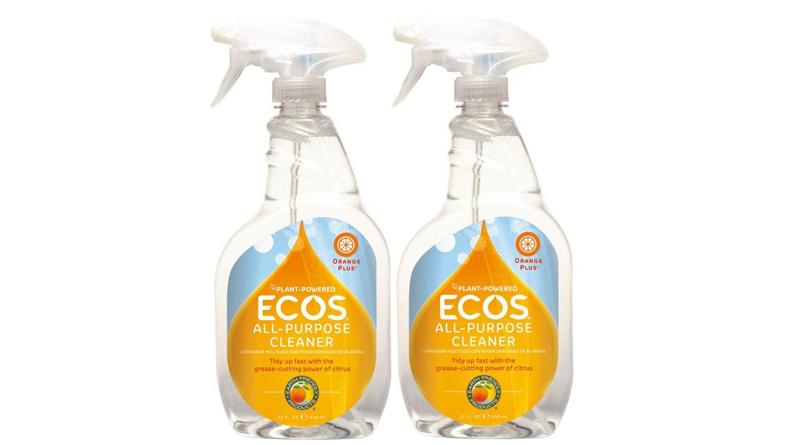 Earth Friendly Products All Purpose Spray Cleaner - 22 oz - Orange - 2 ct