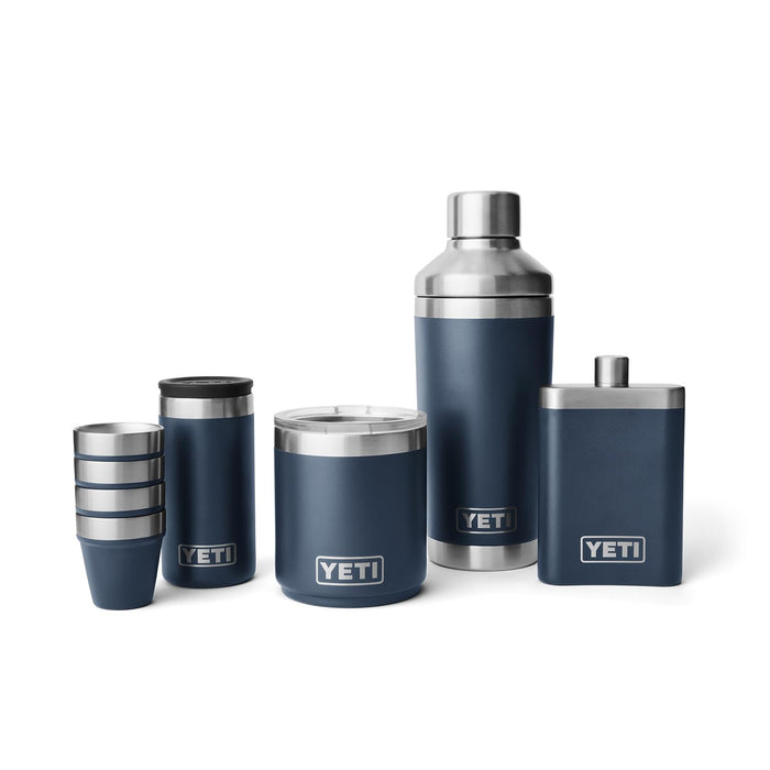 YETI 7 oz Flask and Funnel, Navy