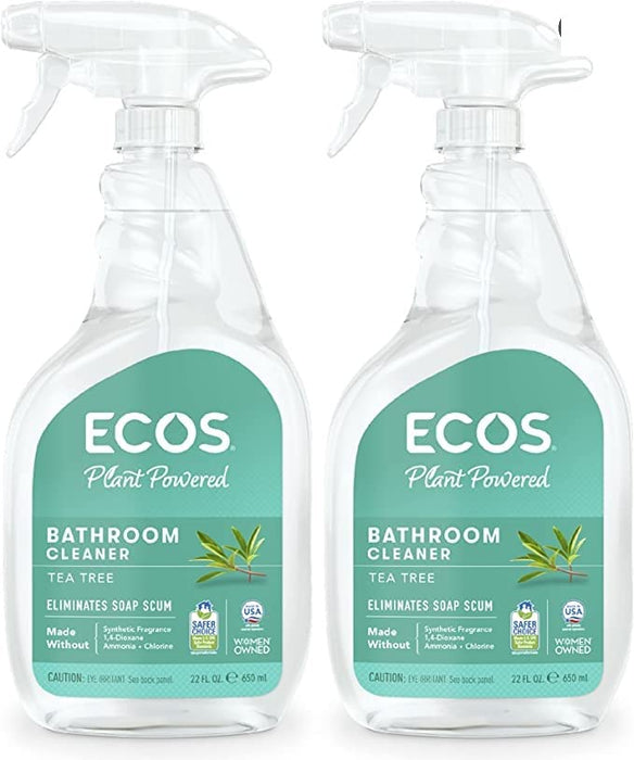 Earth Friendly Products Shower Cleaner Spray - 22 Fl Oz (Pack of 2)