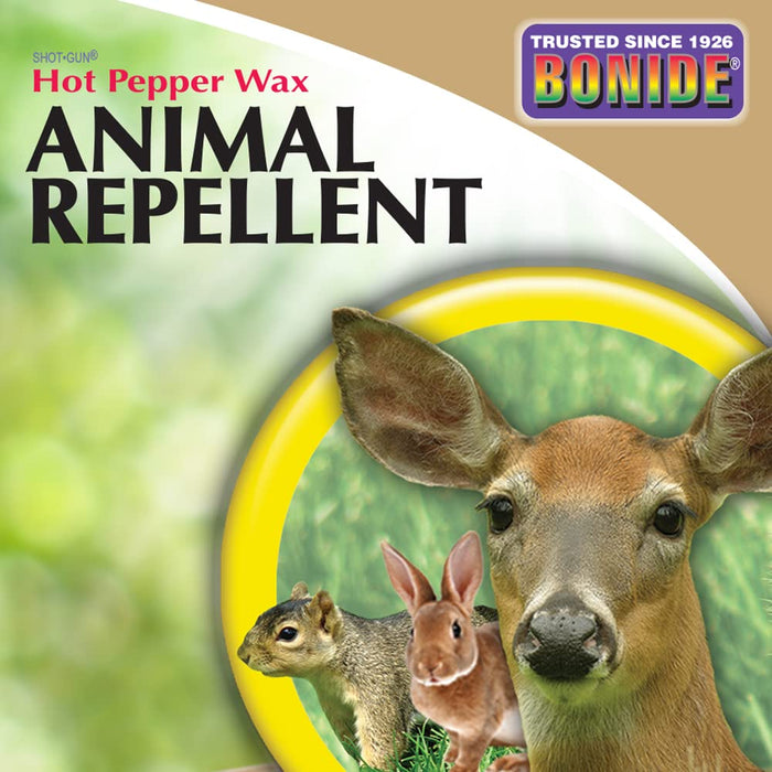 Bonide Hot Pepper Wax Animal Repellent, 32 oz Ready-to-Use Spray for Deer, Squirrels, Rabbits in Lawn & Garden