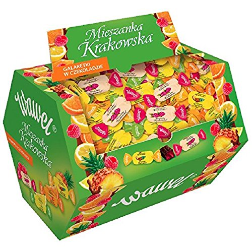 Mieszanka (Mieszkanka) Krakowska/Wawel Chocolate Covered Jelly Candy 1Lb (16oz)