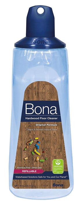 Bona Hardwood Floor Cleaner Refillable Cartridge, 34 oz, New Version