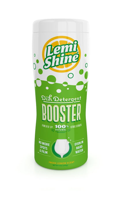 Lemi Shine, Dishwater Detergent Additive, Super Concentrated, 12 Ounce (Pack of 1)