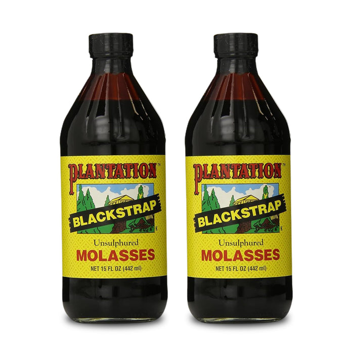 Plantation Blackstrap Molasses 15 oz (2)