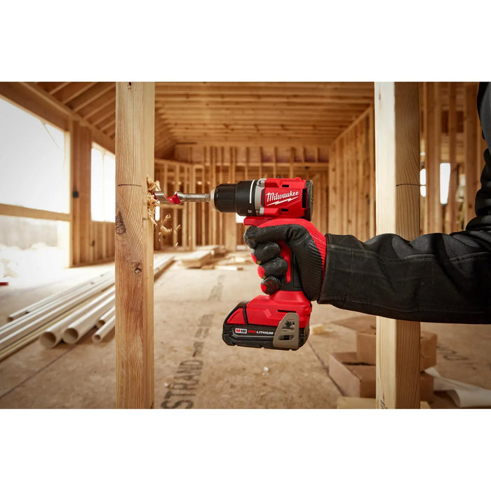 Milwaukee 3692-22CT M18 Compact Brushless 2-Tool Combo Kit: Drill Driver/Impact Driver (New Gen Kit)