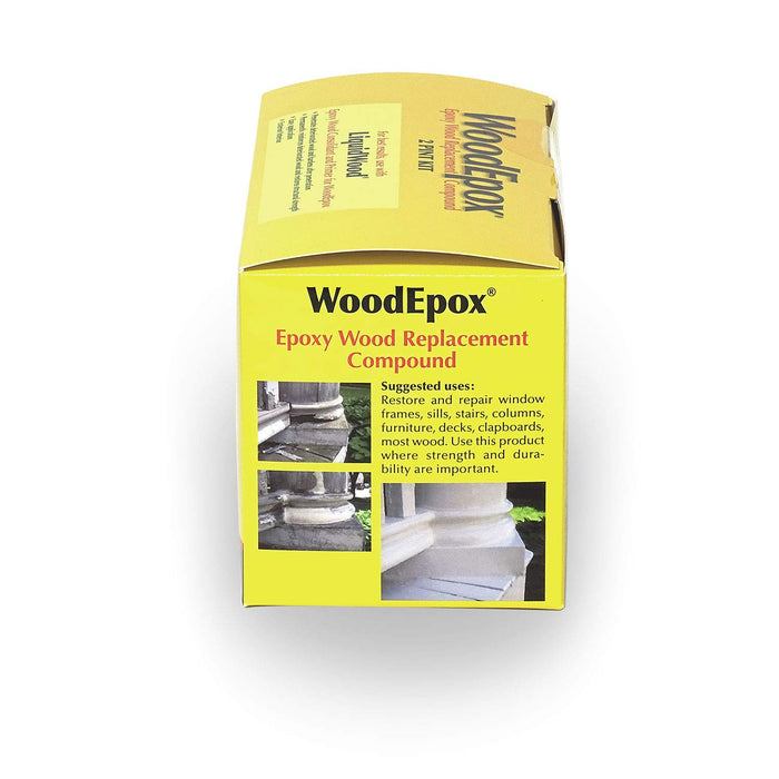 Abatron WoodEpox Kit - 2 Pint - 2-Part Structural Epoxy Adhesive Filler - Wood Filler Putty