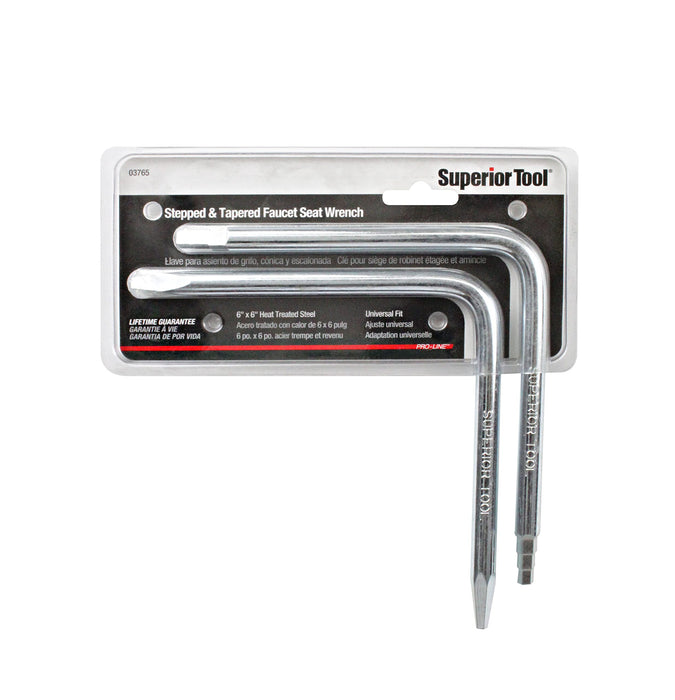 Superior Tool Universal Stepped & Tapered Faucet Seat Wrench Set One Size