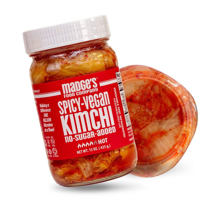 Madge's Food Company, Kimchi Spicy, 15 Ounce