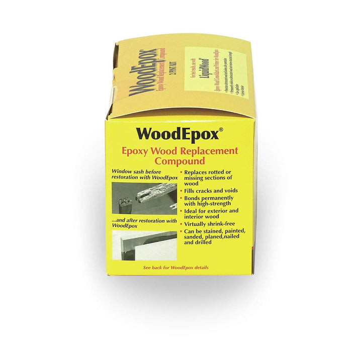 Abatron WoodEpox Kit - 2 Pint - 2-Part Structural Epoxy Adhesive Filler - Wood Filler Putty