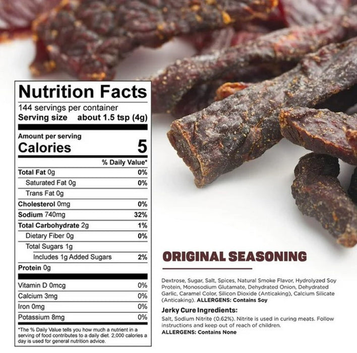 NESCO Jerky Original Seasoning 3 Pack (Makes 6 Pounds of Jerky)