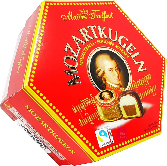 Mozart balls in 300g box from Ma?tre Truffout