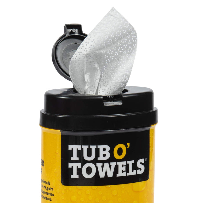 Tub O'Towels Heavy Duty Fiber Weave Cleaning Wipes 8 in. W x 7 in. L 40 pk