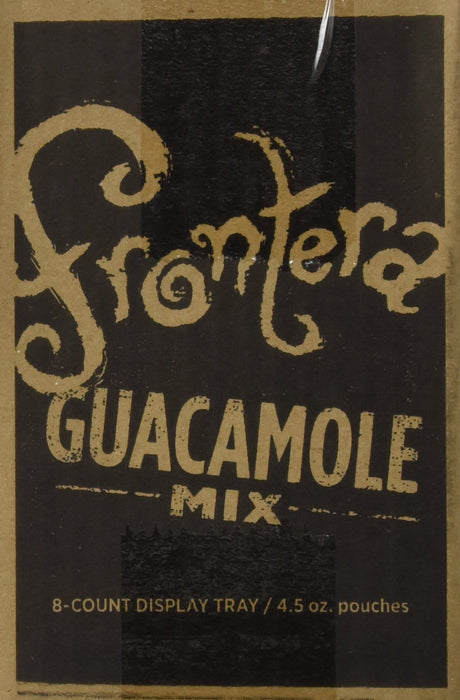 Frontera Foods Inc. Guacamole Mix, Pouch, 4.50-Ounce (Pack of 8)