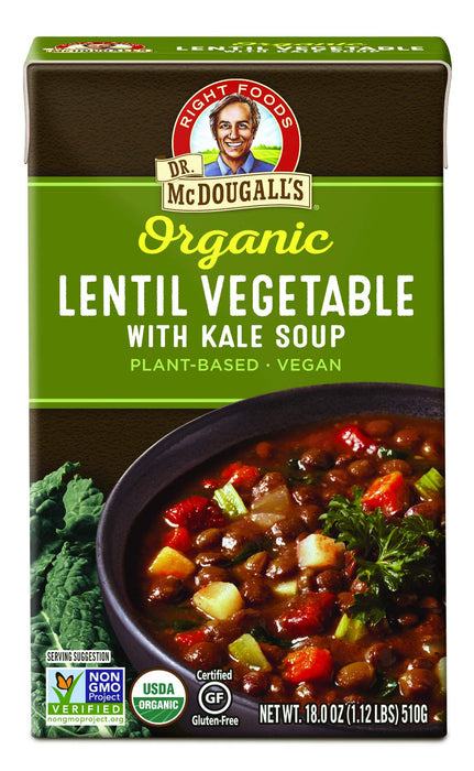 Organic Lentil Vegetable Soup