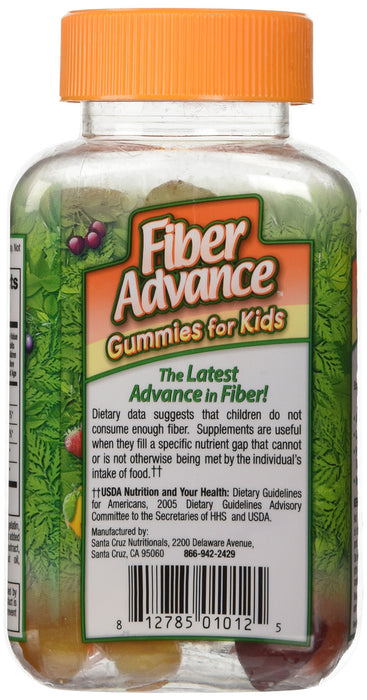 Fiber Advance Gummies For Kids Daily Fiber Supplement, 60 count