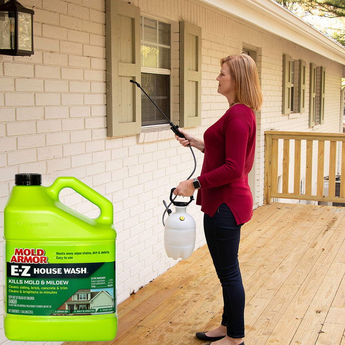 Mold Armor E-Z House Wash – Kills Mold and Mildew- 1 Gallon