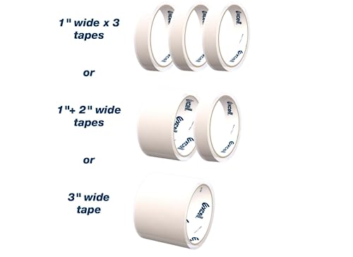 LuxProdX Excell EX-17/3IN JVCC EX-17 Steel Desk Top Tape Dispenser: 3" Wide, Blue/Grey + LuxProdX Magnet