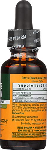 HERB Pharm Cat`s Claw Extract, 1 FZ