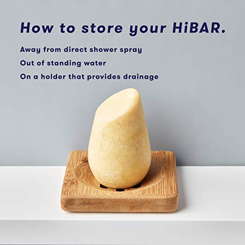 Hibar shampoo bar with zero waste