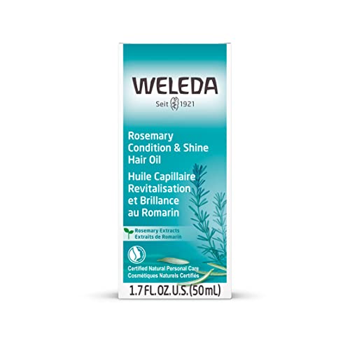 Weleda Rosemary Conditioning Hair Oil, 1.7 Fl Oz (Pack of 1)