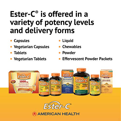 American Health Ester-C 500 mg with Citrus Bioflavonoids, 450 Count Tablets