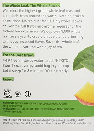 Mighty Leaf Black Tea, Organic Breakfast