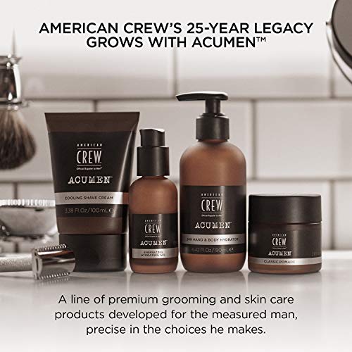 AMERICAN CREW Men's Face Wash, In-Shower Facial Wash, Oil-Free, Removes Excess Oil & Dirt, 6.4 Fl Oz