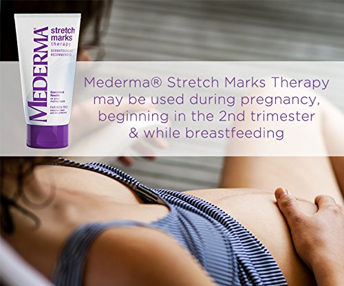 Mederma Stretch Marks Therapy, Hydrates to Help Prevent Stretch Marks, Clinically Shown to Produce Noticable Improvement in 4 Weeks, Dermatologist Recommended, Ivory, 5.29 Ounce