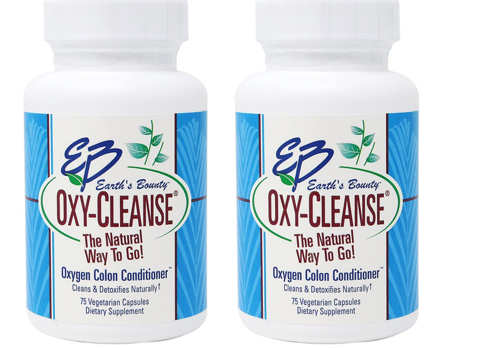 Earth's Bounty Oxy-Cleanse, 2 Pack